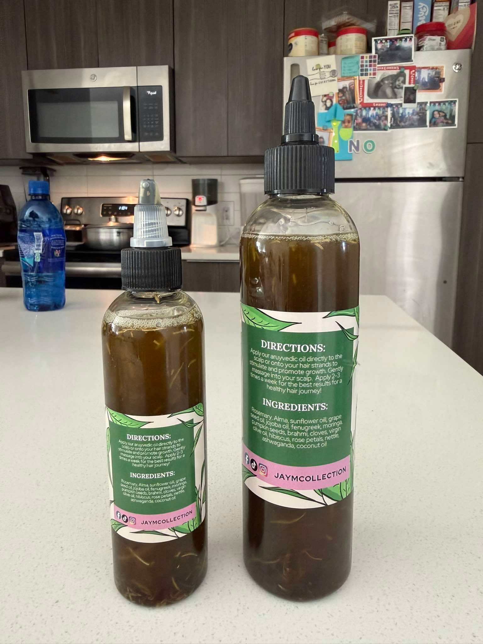 Stimulating Herbal Growth Oil